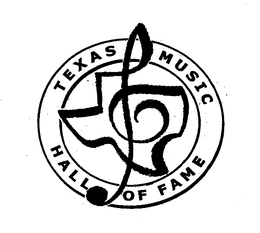 TEXAS MUSIC HALL OF FAME trademark
