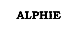 ALPHIE trademark