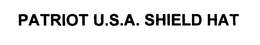 PATRIOT U.S.A. SHIELD HAT trademark