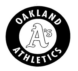 OAKLAND ATHLETICS A'S trademark