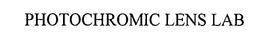 PHOTOCHROMIC LENS LAB trademark