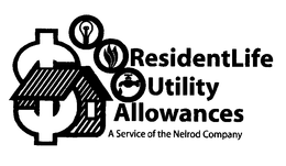 RESIDENTLIFE UTILITY ALLOWANCES A SERVICE OF THE NELROD COMPANY trademark
