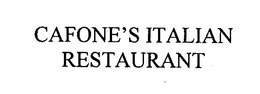 CAFONE'S ITALIAN RESTAURANT trademark