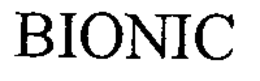 BIONIC trademark