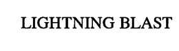 LIGHTNING BLAST trademark
