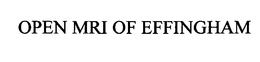 OPEN MRI OF EFFINGHAM trademark