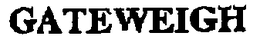 GATEWEIGH trademark