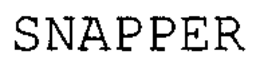 SNAPPER trademark