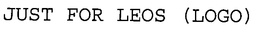 JUST FOR LEOS trademark