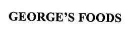 GEORGE'S FOODS trademark