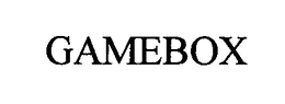 GAMEBOX trademark
