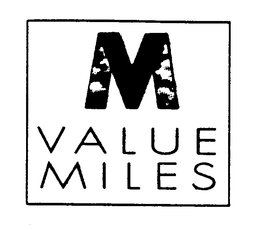 VM VALUE MILES trademark