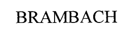 BRAMBACH trademark