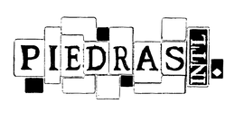 PIEDRAS INT'L trademark