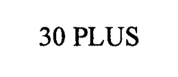 30 PLUS trademark