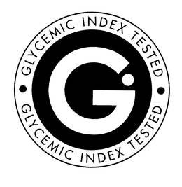 G GLYCEMIC INDEX TESTED trademark