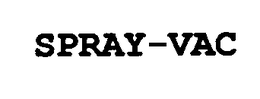 SPRAY-VAC trademark