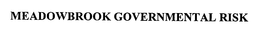 MEADOWBROOK GOVERNMENTAL RISK trademark