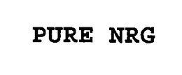 PURE NRG trademark