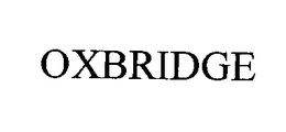 OXBRIDGE trademark