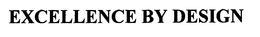 EXCELLENCE BY DESIGN trademark