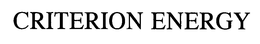 CRITERION ENERGY trademark