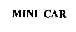 MINI CAR trademark