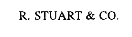 R. STUART & CO. trademark