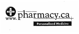 WWW.PHARMACY.CA PERSONALIZED MEDICINE trademark