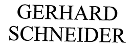 GERHARD SCHNEIDER trademark