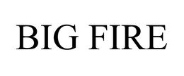 BIG FIRE trademark