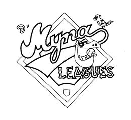 D' MYNA LEAGUES trademark