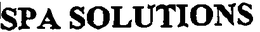 SPA SOLUTIONS trademark
