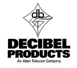 DB DECIBEL PRODUCTS AN ALLEN TELECOM COMPANY trademark