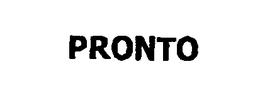 PRONTO trademark