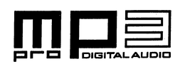 MP3PRO DIGITAL AUDIO trademark