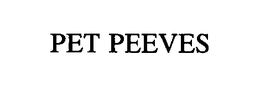 PET PEEVES trademark