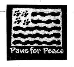 PAWS FOR PEACE trademark