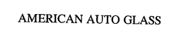 AMERICAN AUTO GLASS trademark