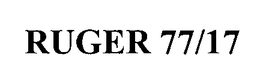 RUGER 77/17 trademark