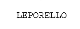 LEPORELLO trademark