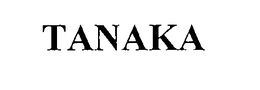 TANAKA trademark