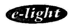 E-LIGHT trademark