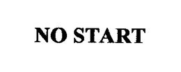 NO START trademark