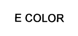 E COLOR trademark