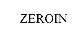 ZEROIN trademark