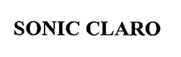 SONIC CLARO trademark