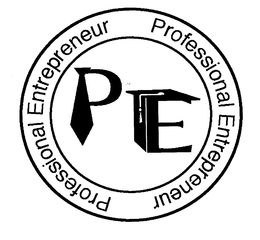 PE PROFESSIONAL ENTREPRENEUR trademark