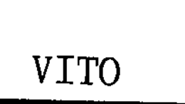 VITO trademark