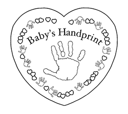 BABY'S HANDPRINT trademark